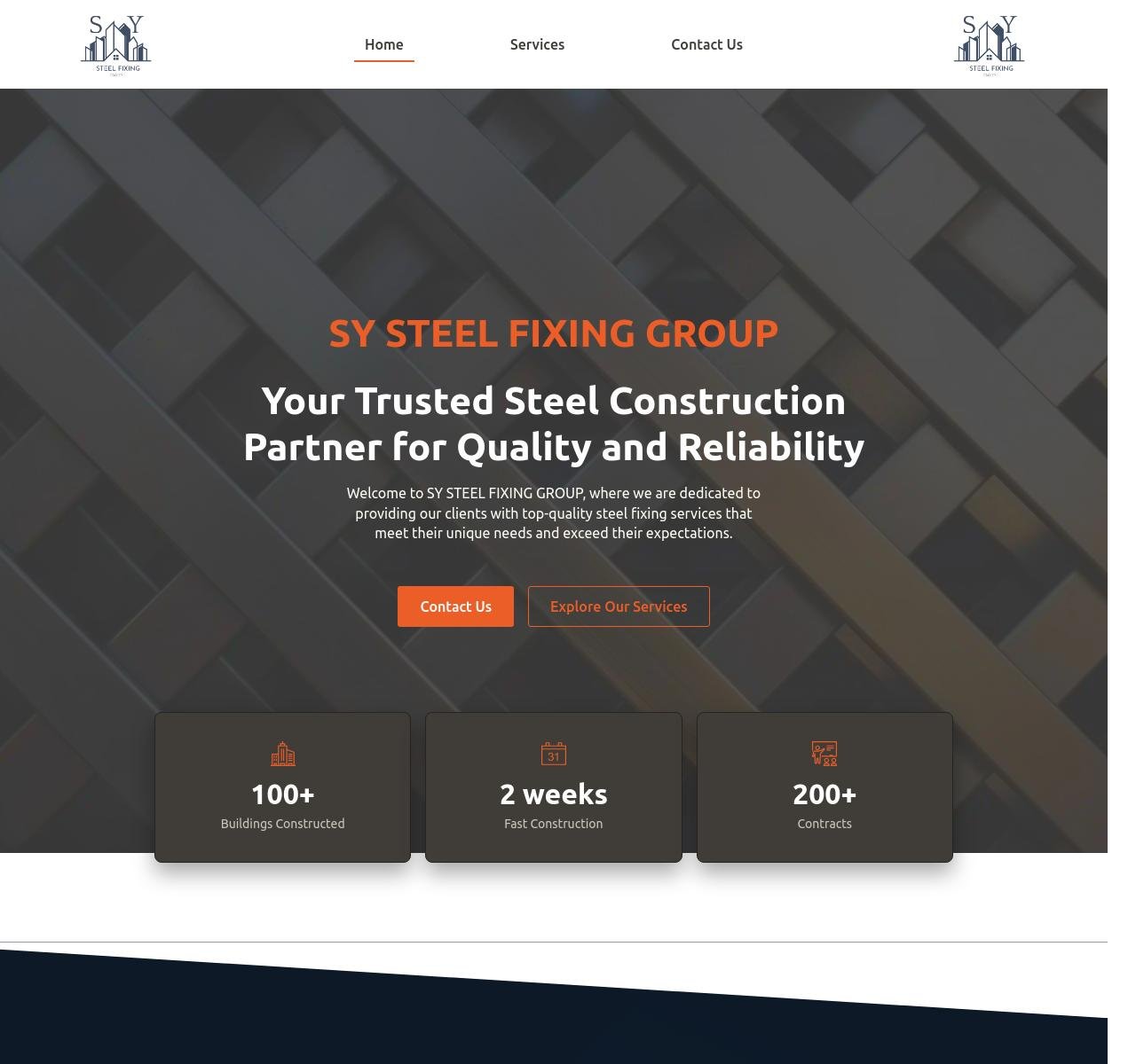 sy steel fixing